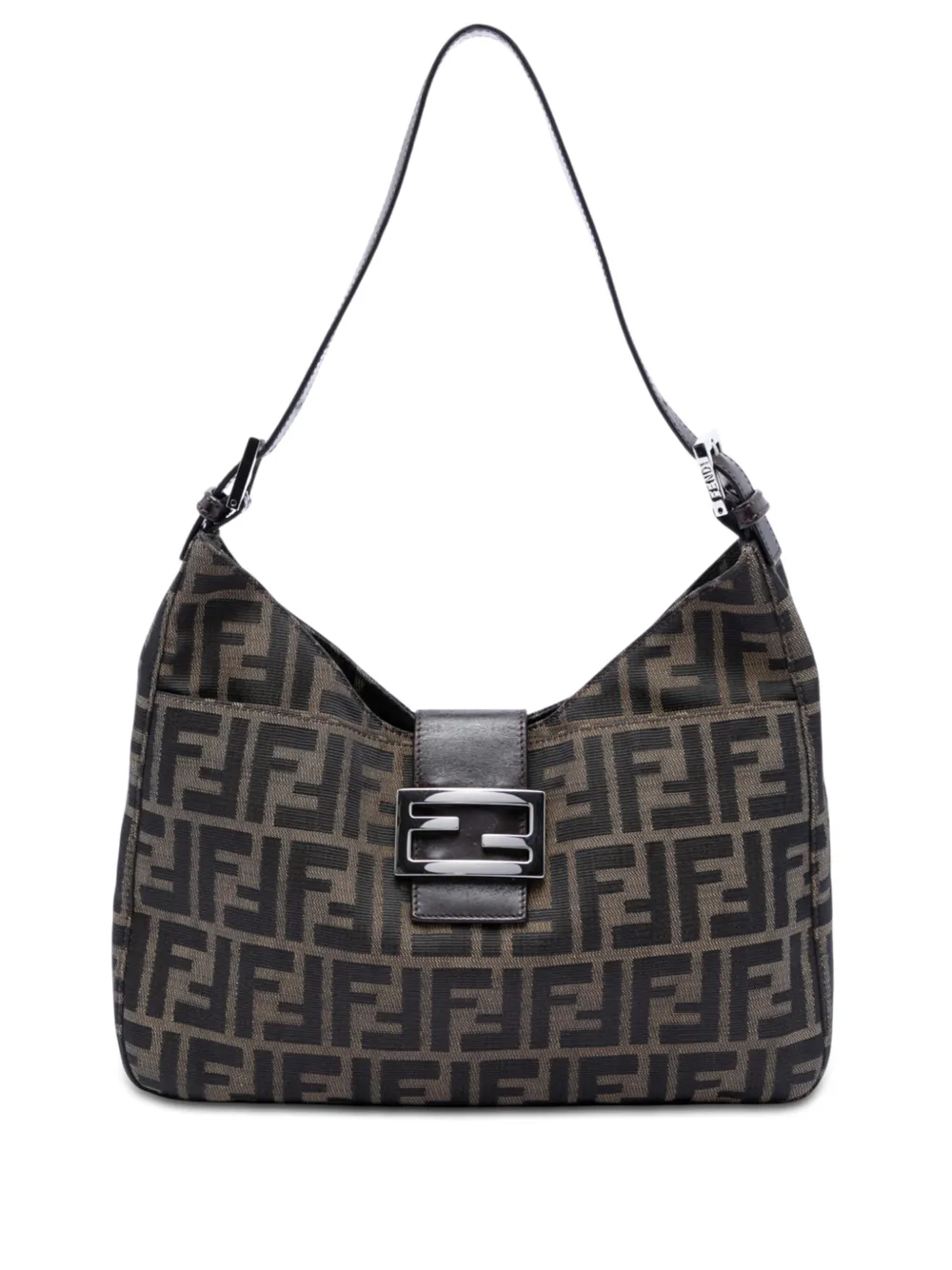 Fendi Pre-Owned 20th Century Zucca Canvas shoulder bag - Marrone