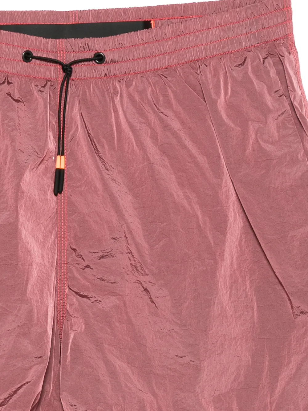 RRD Zwembroek met trekkoord en gekreukt effect Roze