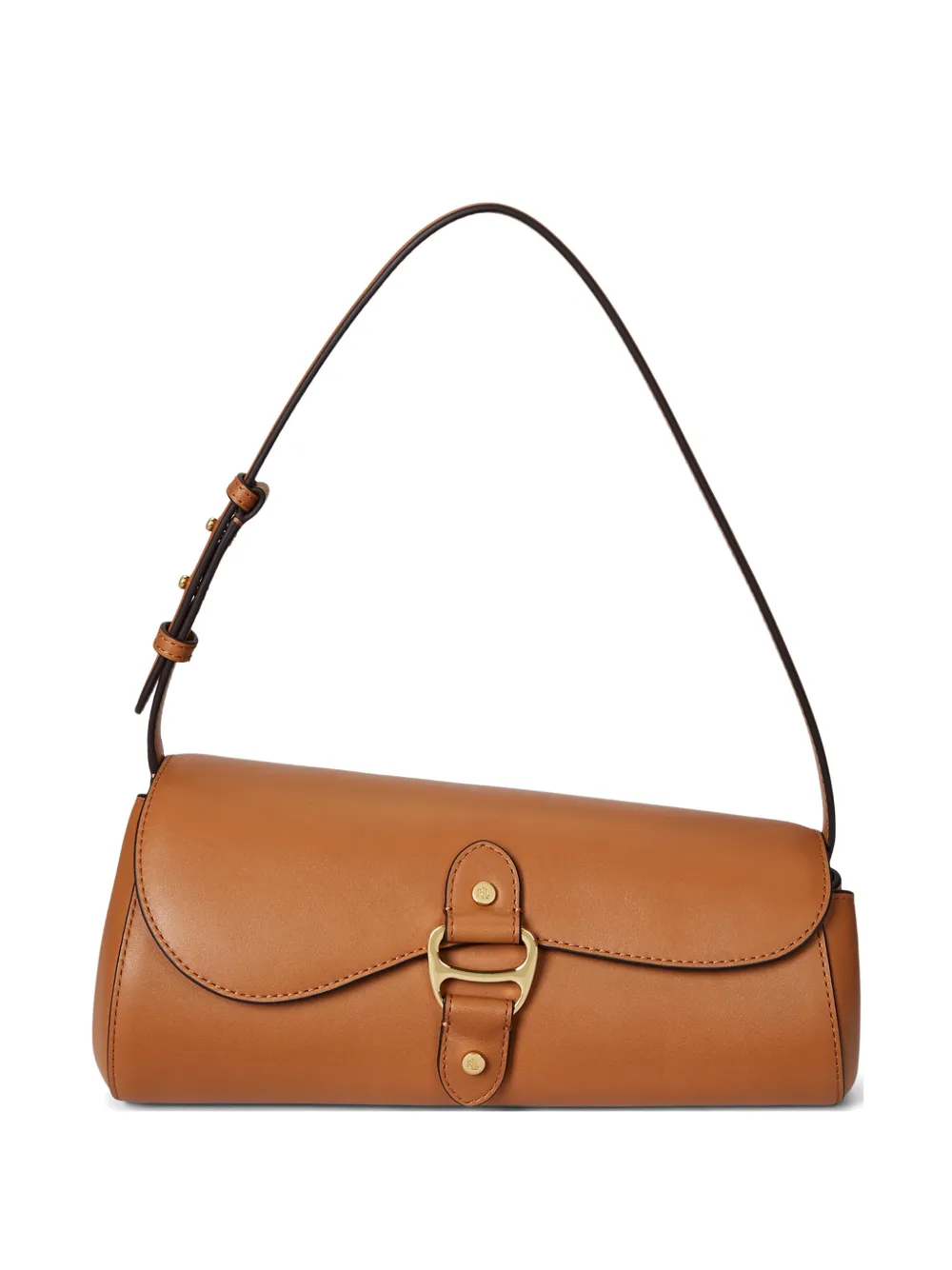 Lauren Ralph Lauren medium Tasha D-ring leather shoulder bag - Toni neutri