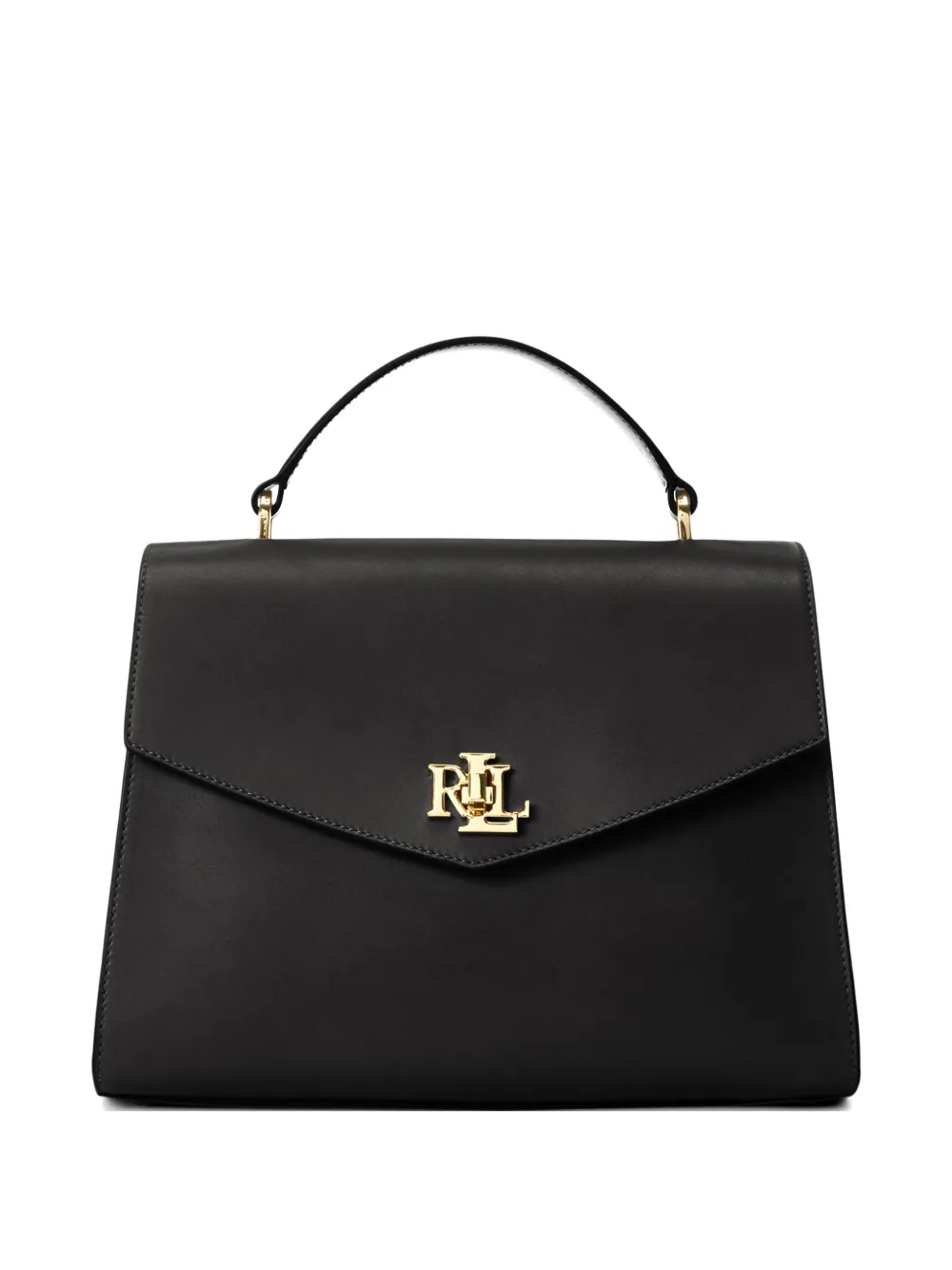 Lauren Ralph Lauren medium Farrah turn-lock tote bag - Nero