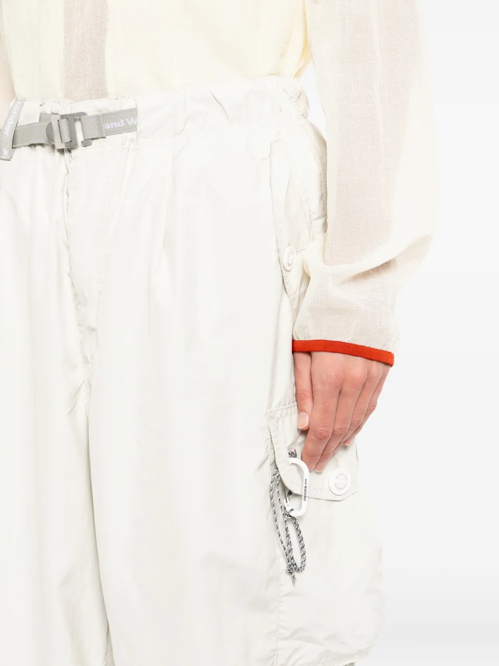 and Wander Oversized cargo broek Beige