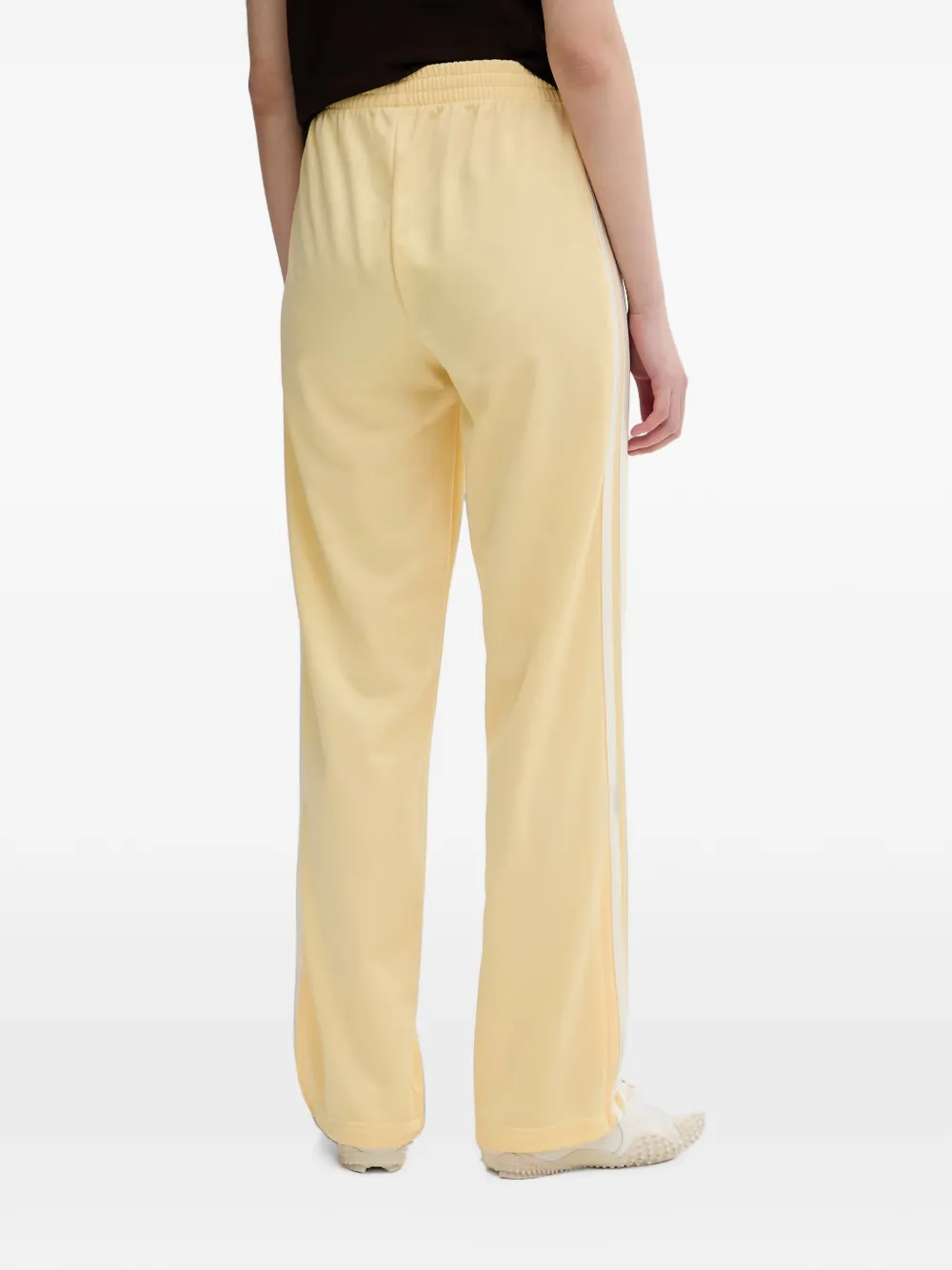 adidas side-stripe track pants Geel