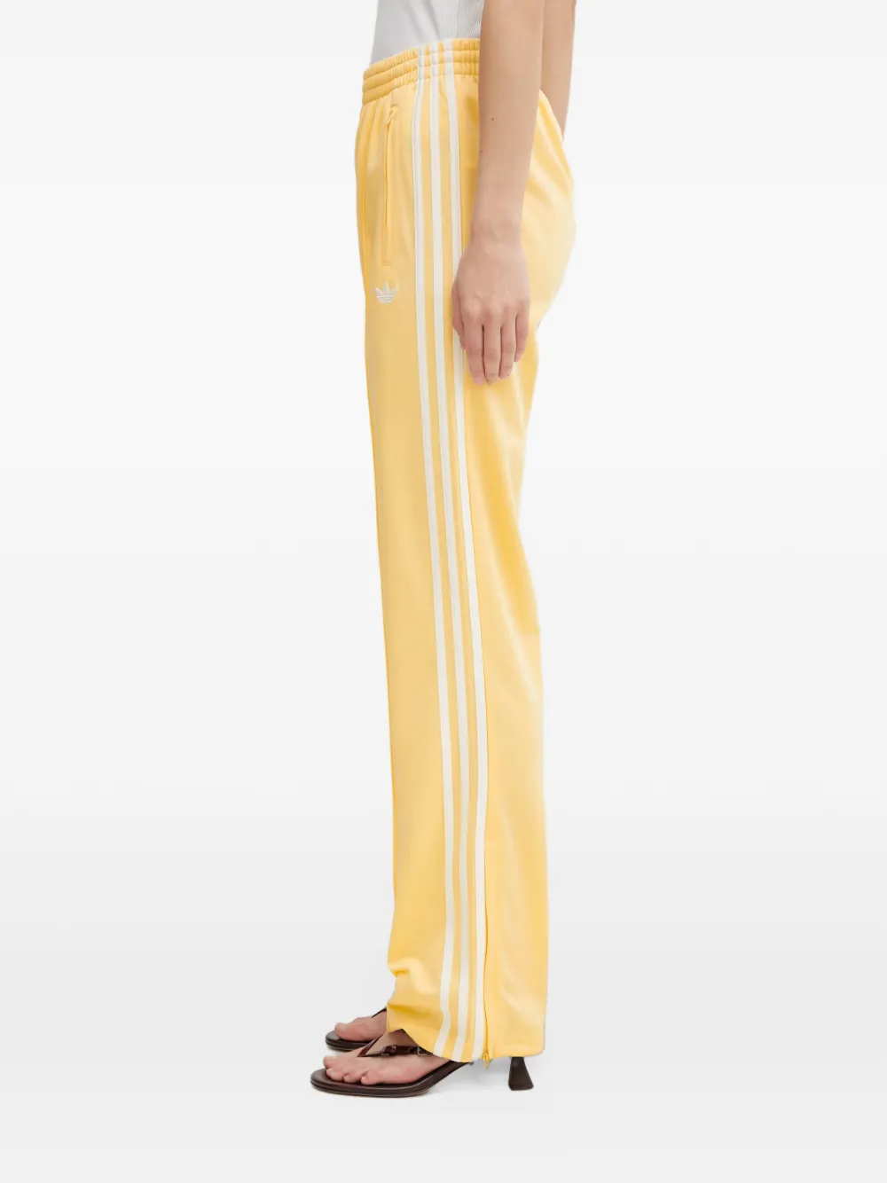 adidas Trainingsbroek met zijstreep Geel