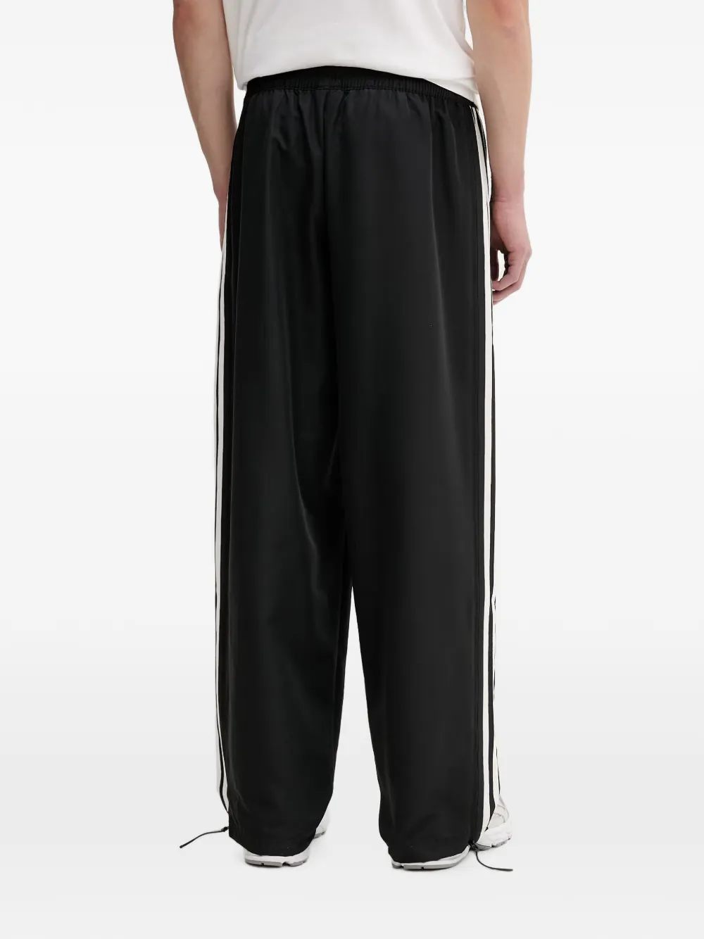 adidas Windbreaker side-stripe track pants Zwart