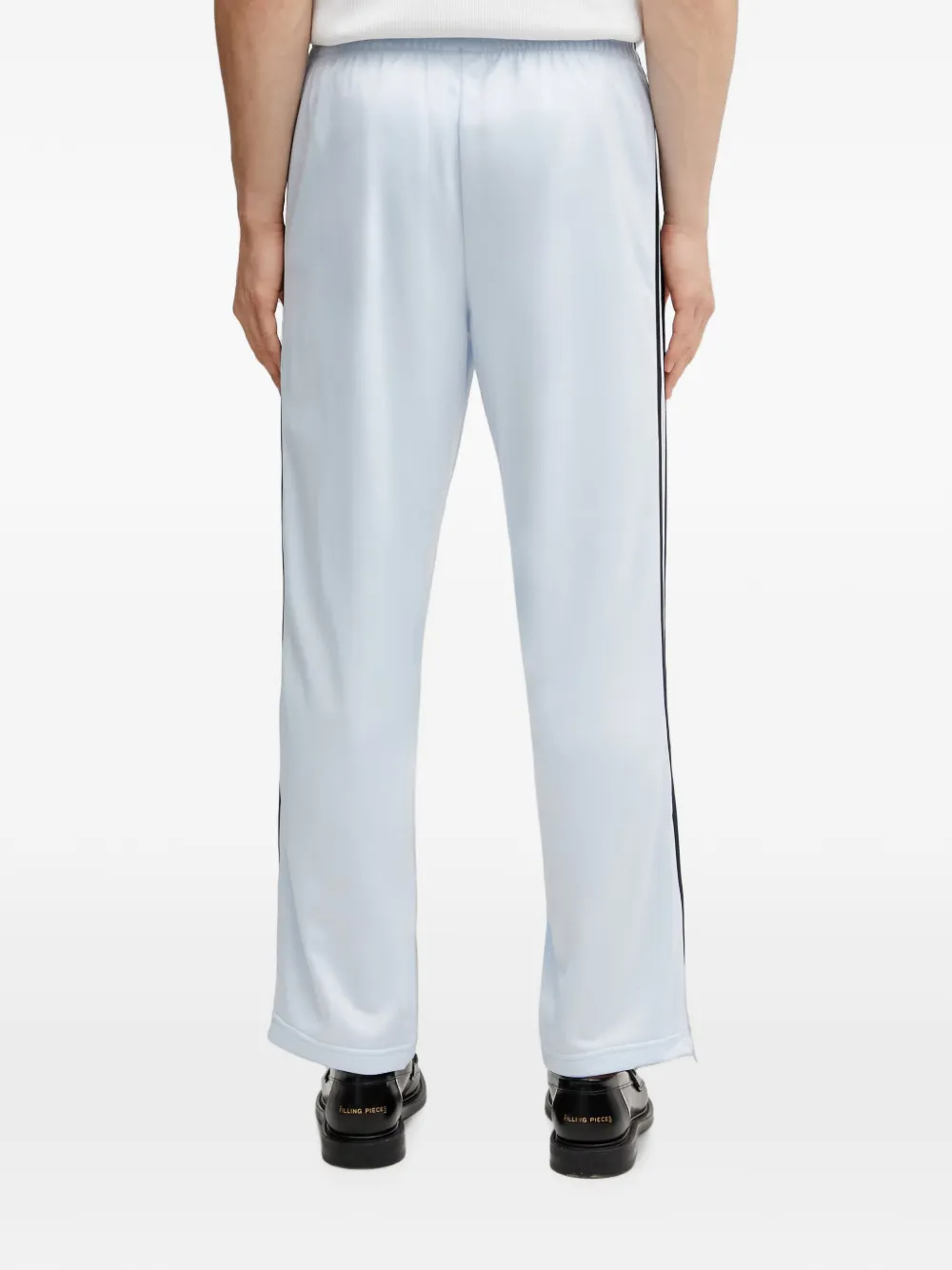 adidas Firebird side-stripe track pants Blauw