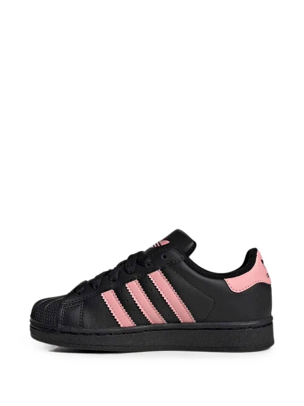 adidas Kids Superstar shell-toe sneakers Zwart