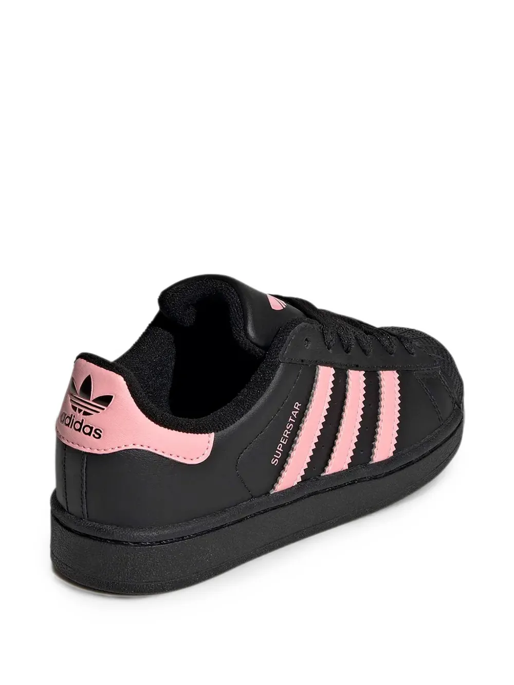 adidas Kids Superstar shell-toe sneakers Zwart
