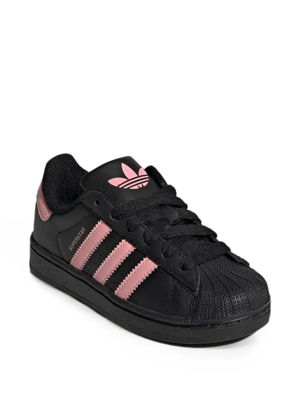 adidas Kids Superstar shell-toe sneakers Zwart