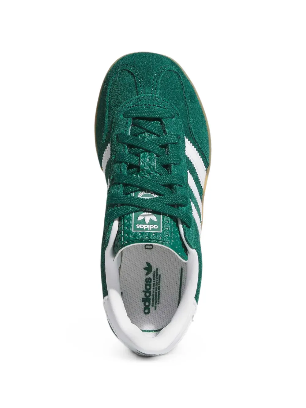 adidas Kids Gazelle panelled sneakers Groen