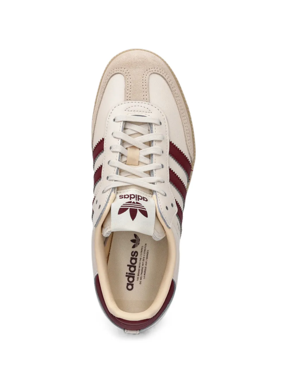 adidas Kids Samba panelled sneakers Wit