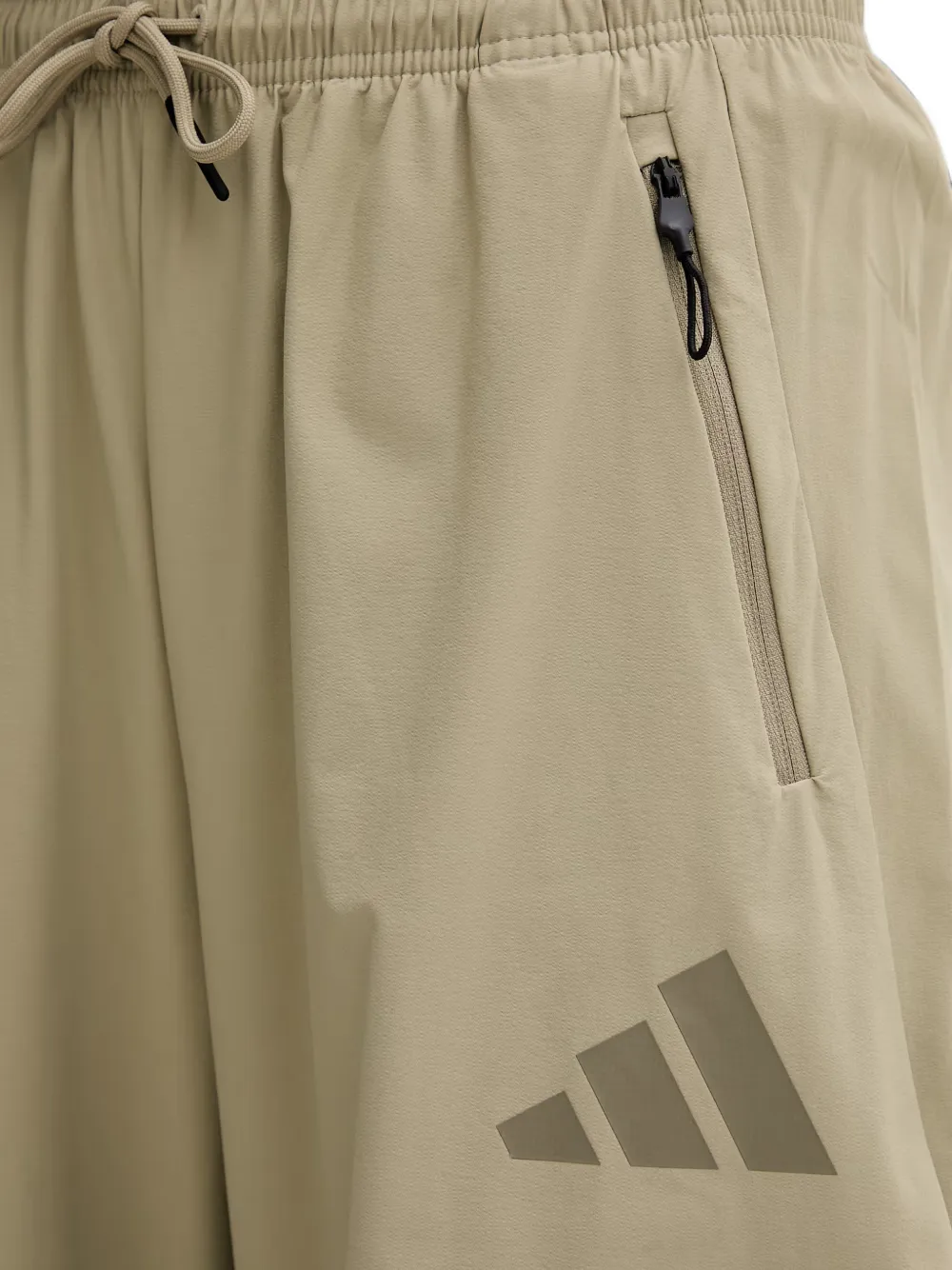 adidas Z.N.E. logo-print track pants Beige