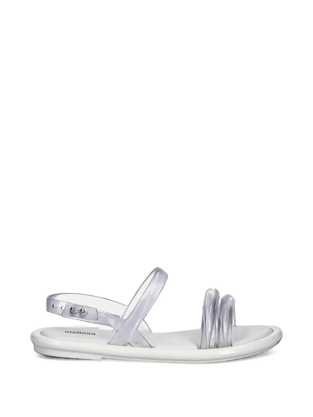 Melissa transparent-strap slingback sandals
