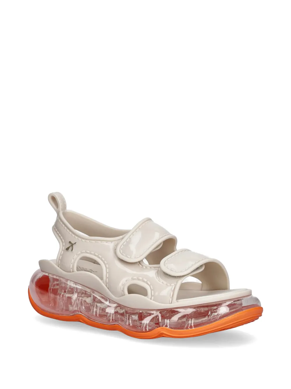 Melissa touch-strap chunky sandals Beige