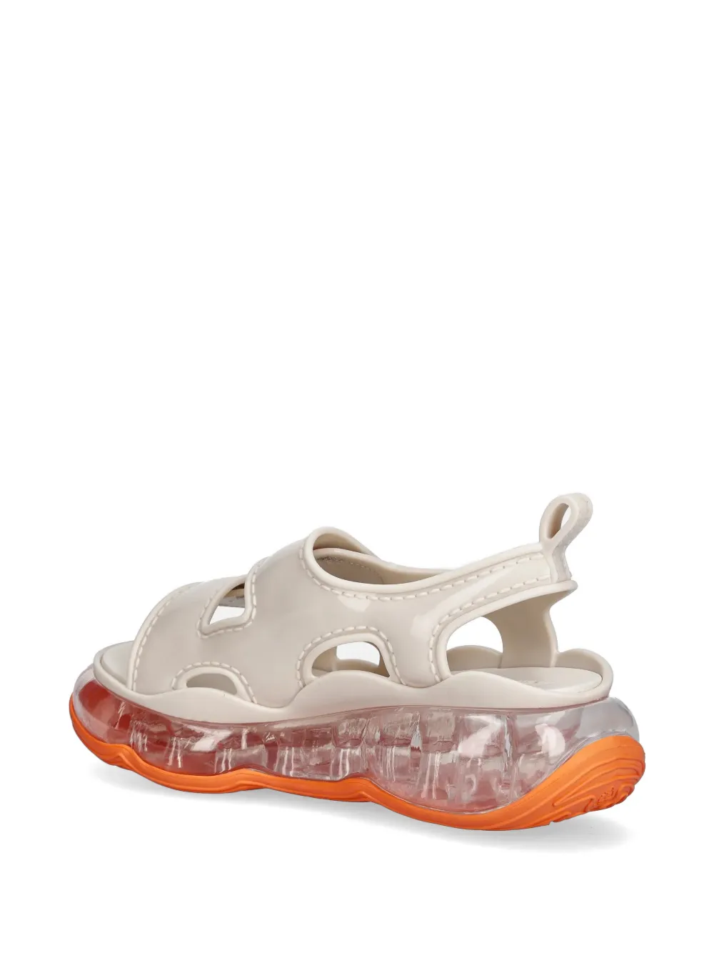 Melissa touch-strap chunky sandals Beige
