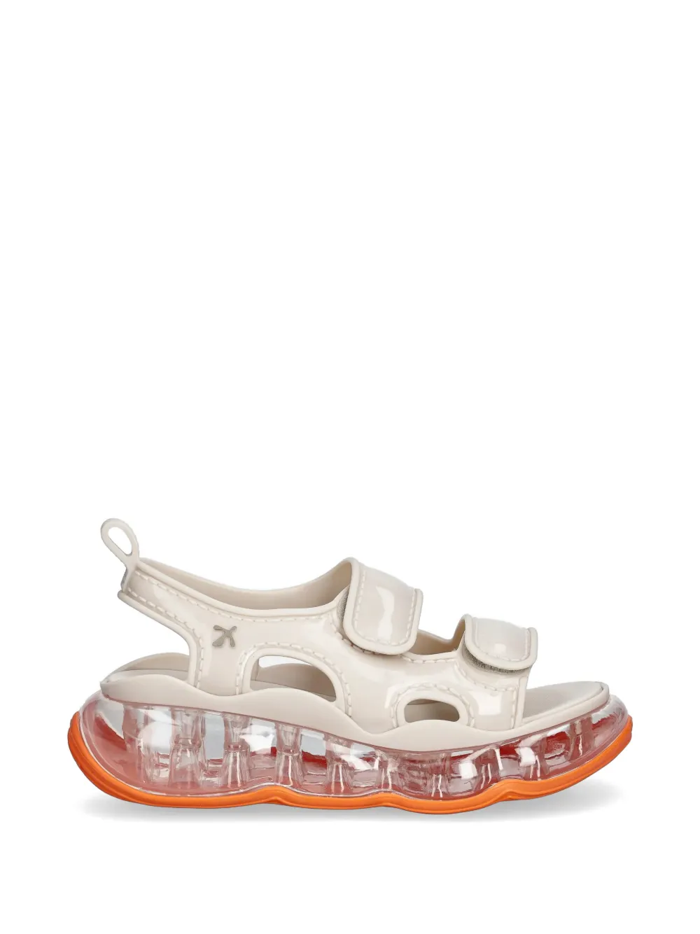 Melissa touch-strap chunky sandals Beige