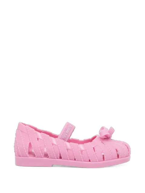 Mini Melissa M Lover bow-detail ballet flats