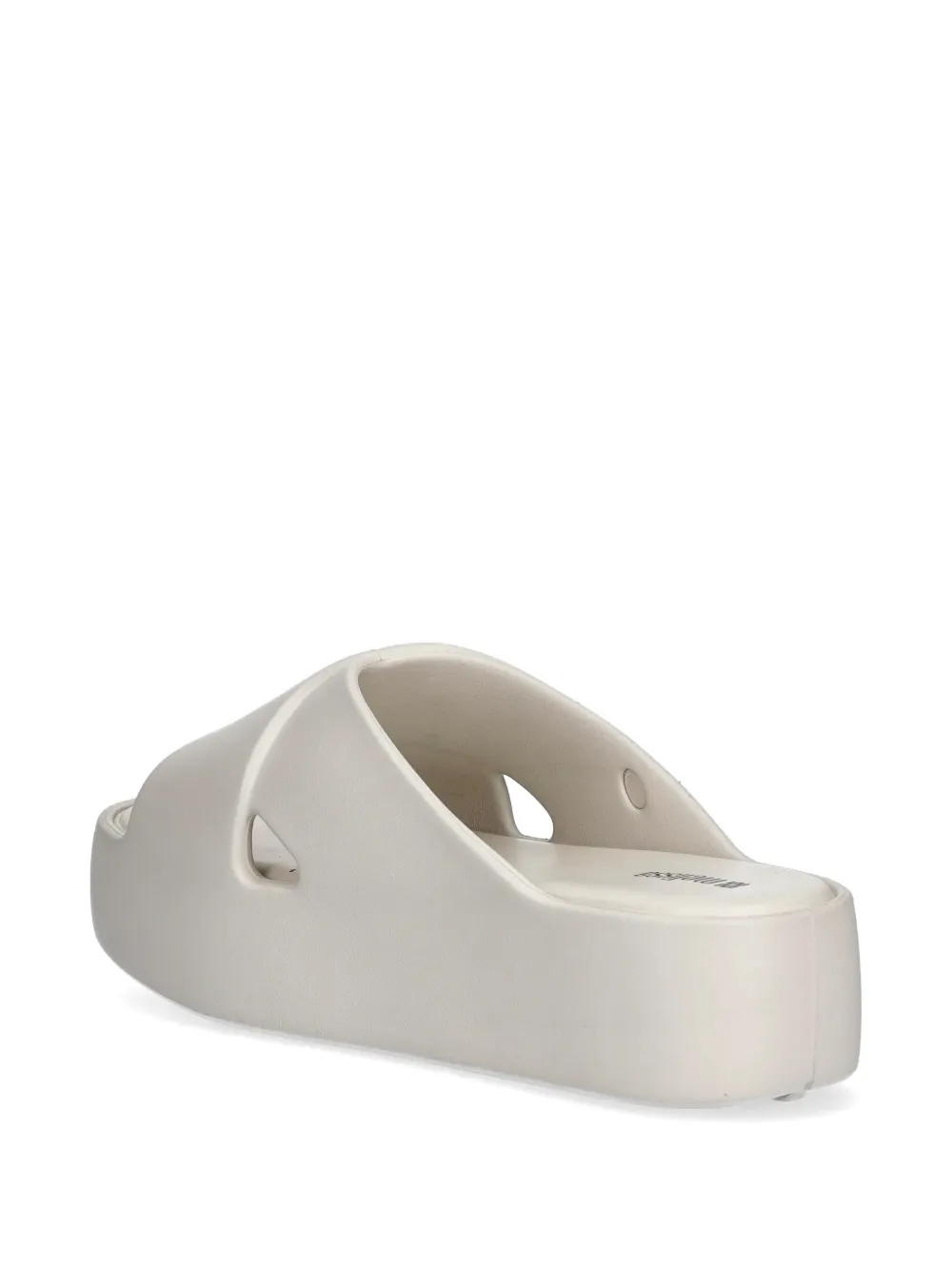 Melissa crossover platform slides Beige