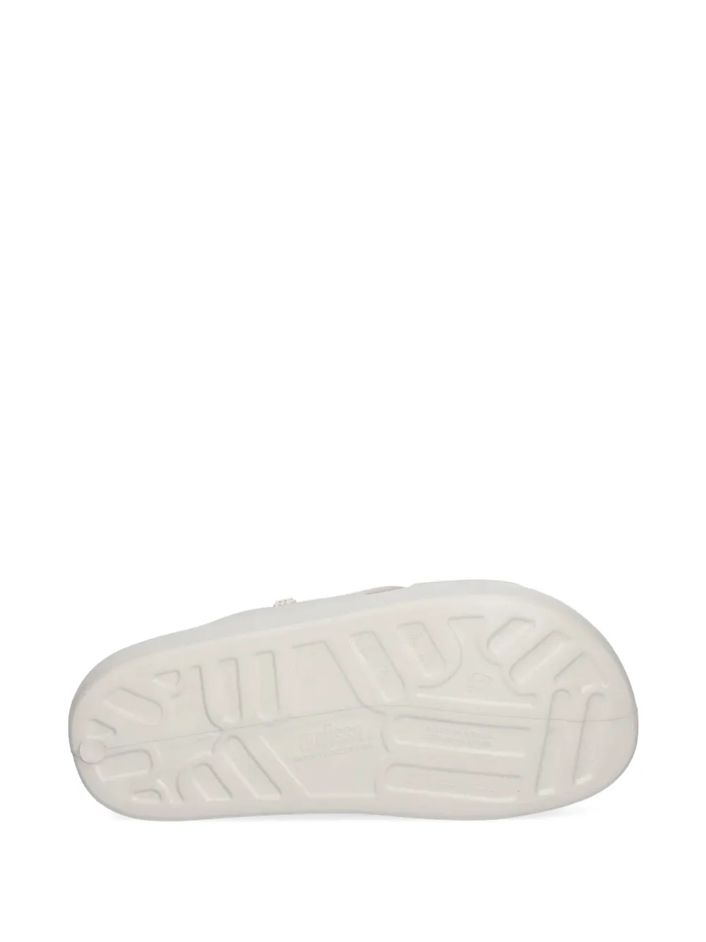 Melissa crossover platform slides Beige