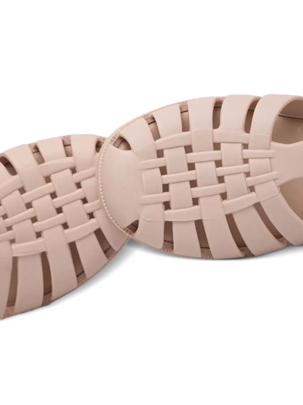 Melissa Possession cage-style buckled sandals Beige
