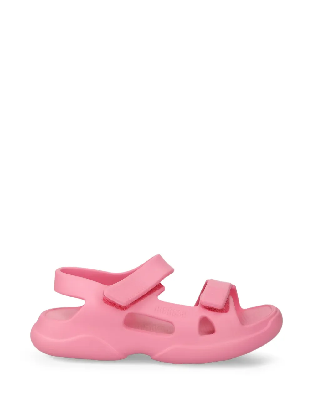 Melissa Free Papette sandalen met klittenband Roze