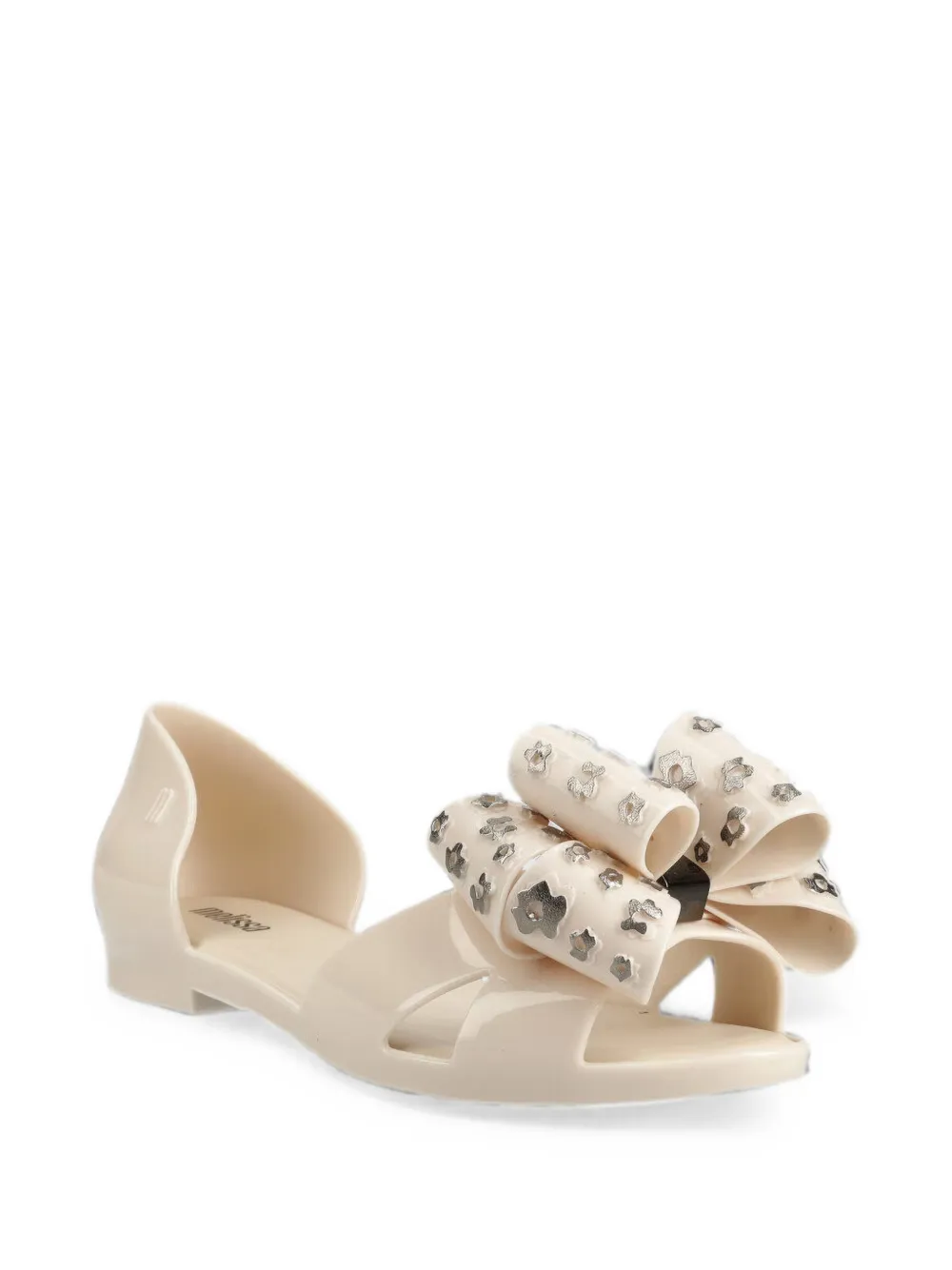 Melissa Seduction VI Ad bow-detail sandals Beige