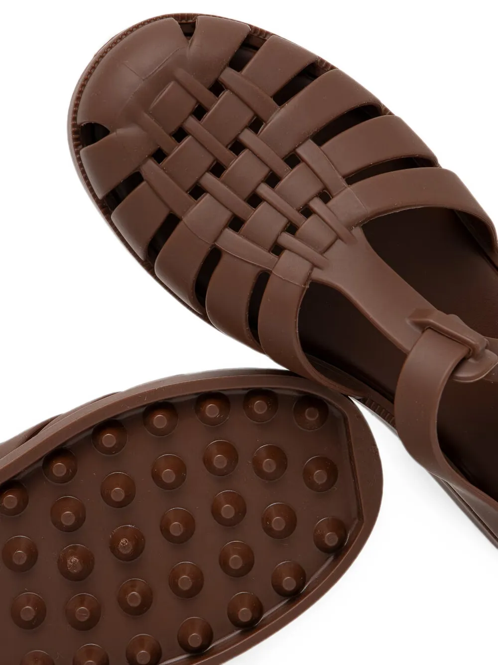 Melissa Possession cage sandals Bruin