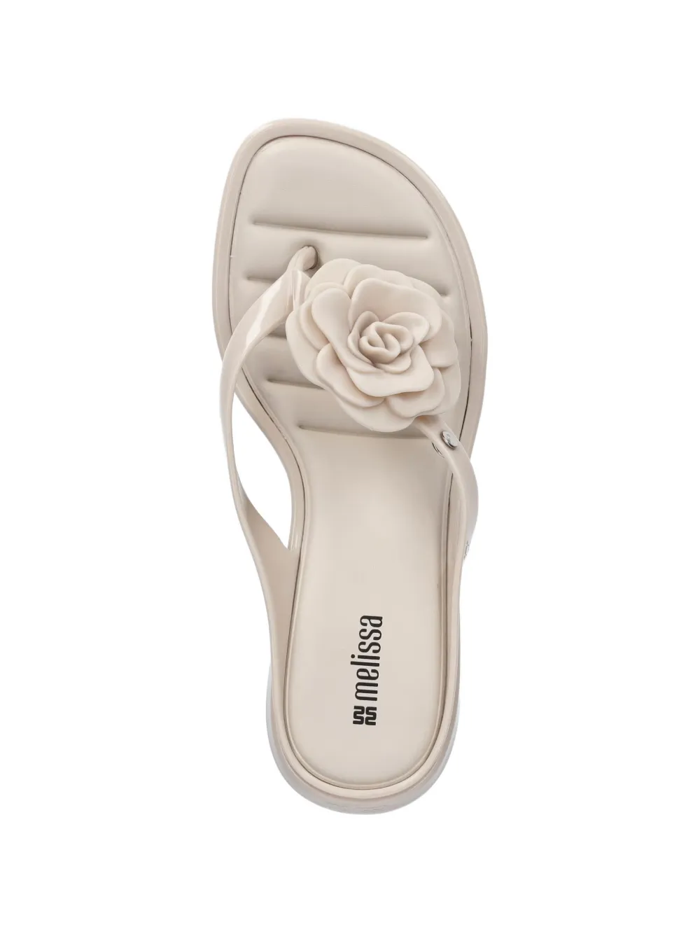 Melissa Kitten Heel Petals sandals Beige