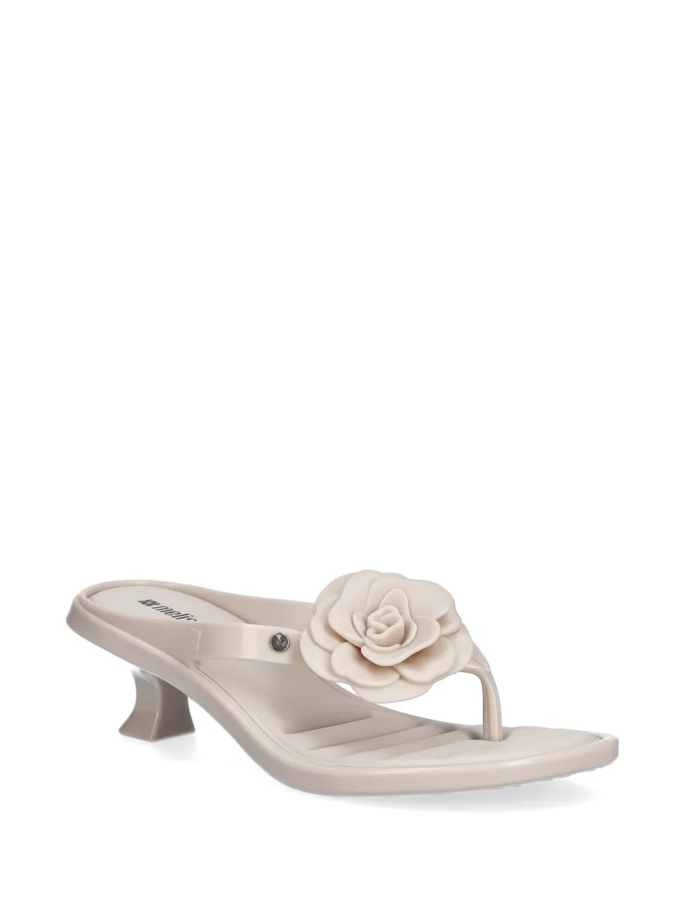 Melissa Kitten Heel Petals sandals Beige