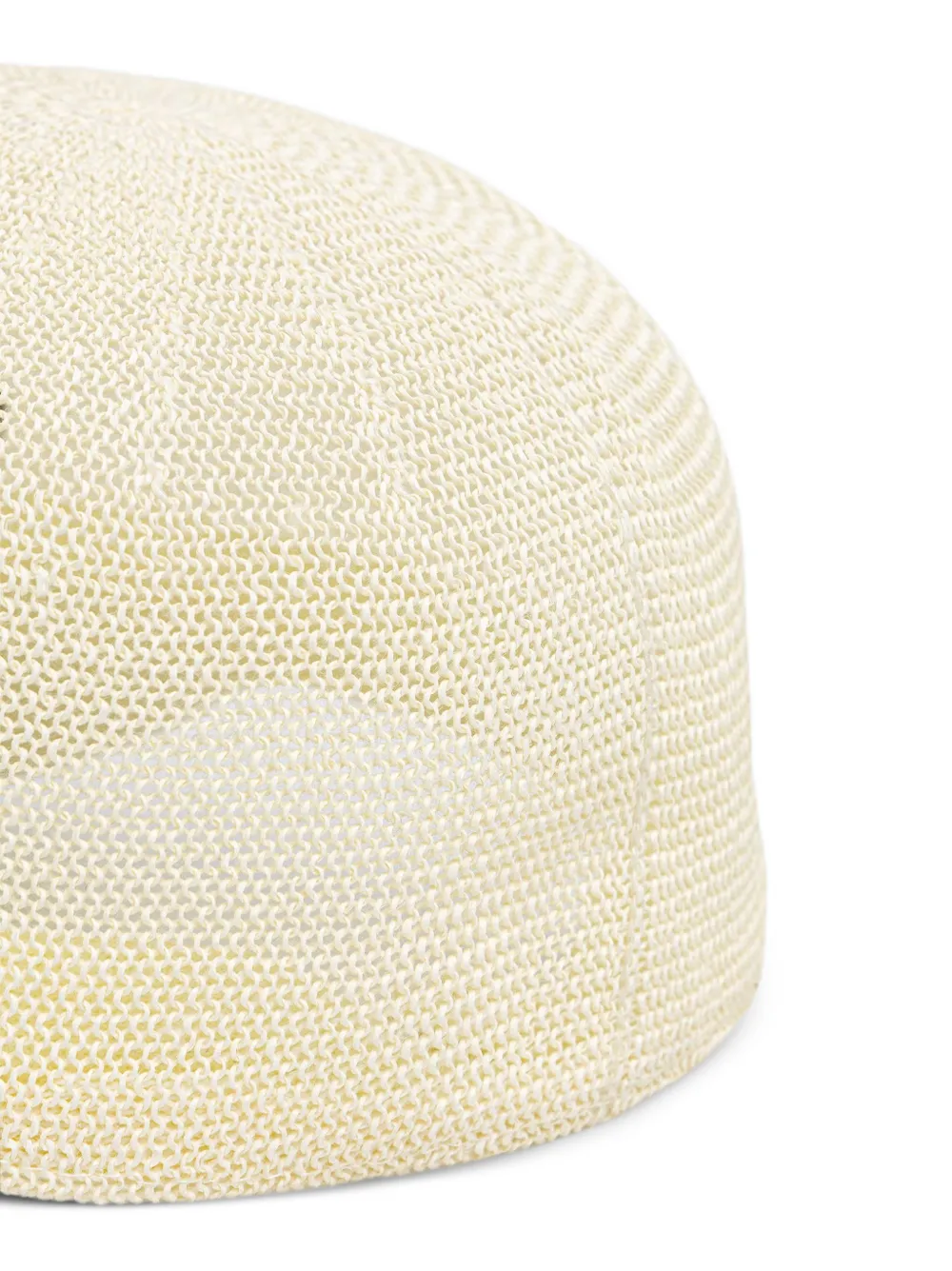 Patrizia Pepe Honkbalpet met geborduurd logo Beige