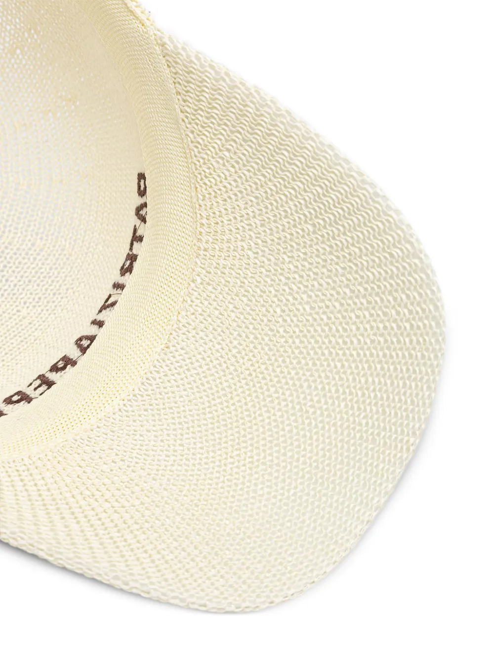 Patrizia Pepe Honkbalpet met geborduurd logo Beige
