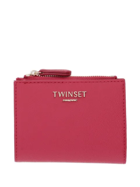 TWINSET logo-plaque bifold wallet