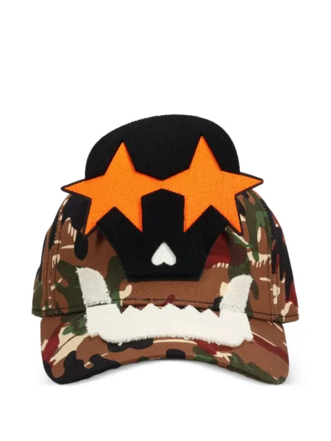 Walter Van Beirendonck camouflage-pattern baseball cap
