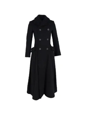Noir Kei Ninomiya ラッフル コート | ブラック | FARFETCH JP
