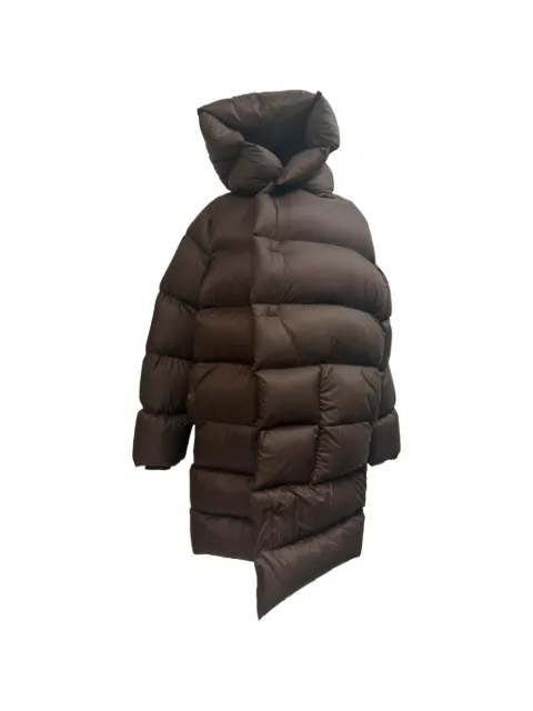 Rick Owens Vintage quilted asymmetric coat