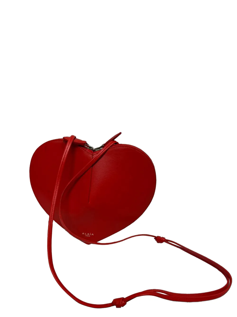 Alaïa Pre-Owned Le Coeur heart-shaped crossbody bag - Rosso