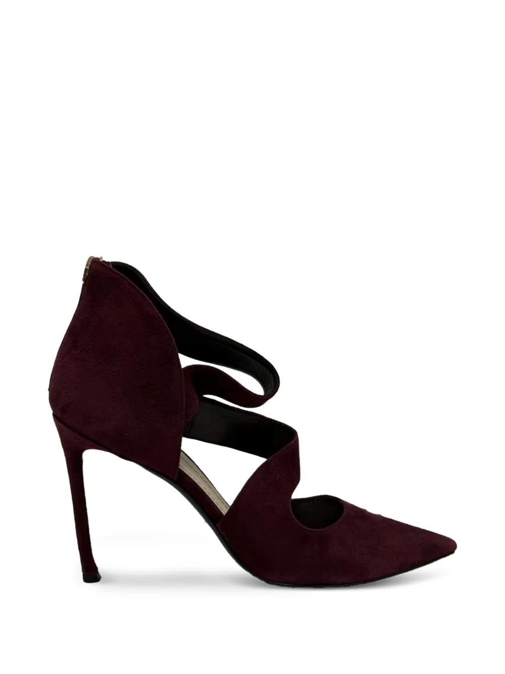 Christian Dior Pre-Owned Strappy pointed-toe pumps - Rosso