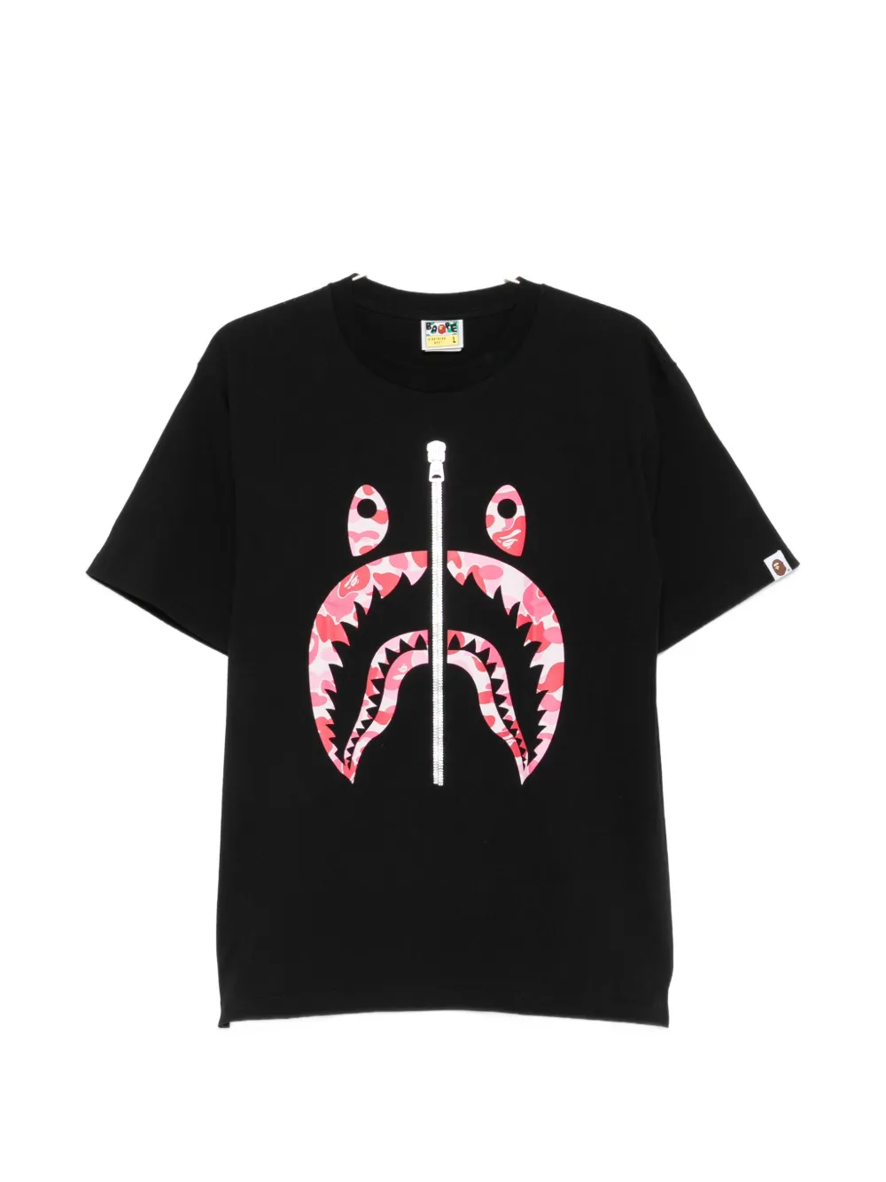 A BATHING APE® printed T-shirt - Schwarz