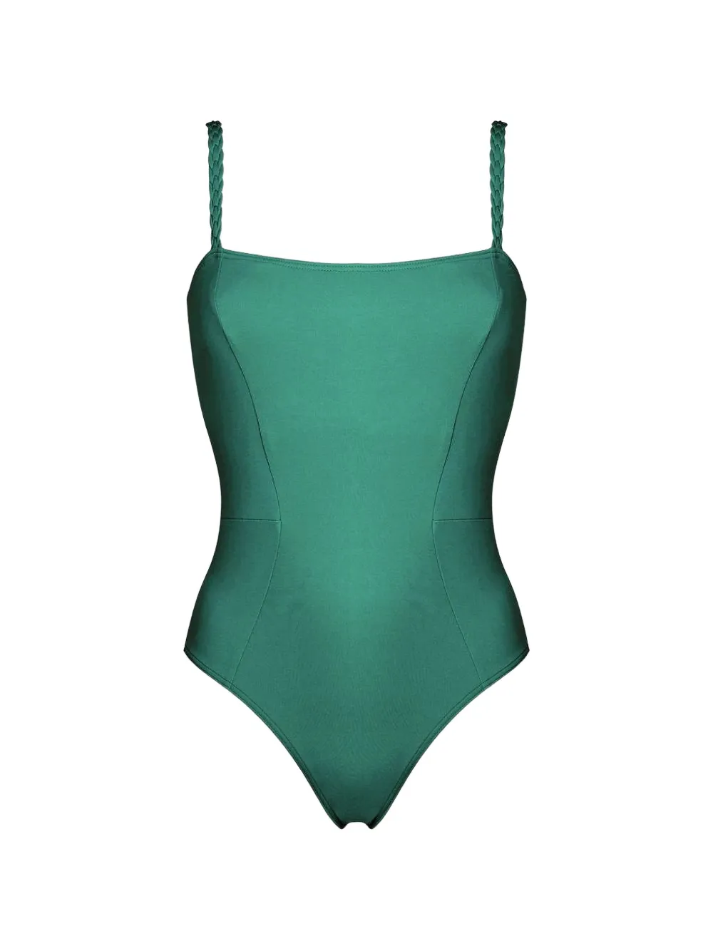 KIÓHNE Karina braided-strap swimsuit - Grün