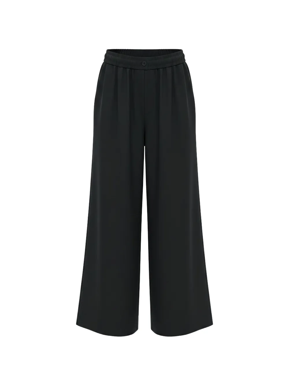 Black Label wide-leg pleated trousers - Nero