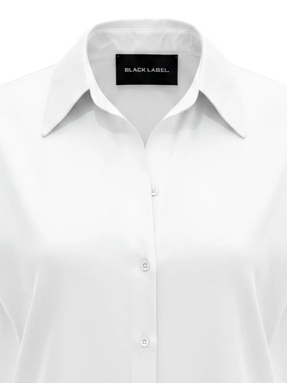 Black Label Mouwloze blouse Wit