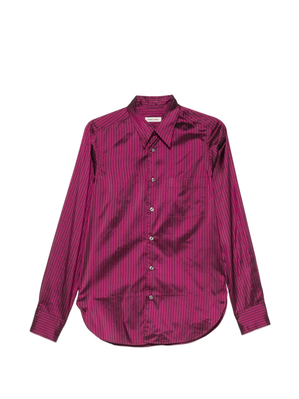 Romeo Gigli Pre-Owned 1990s striped shirt - Rosa