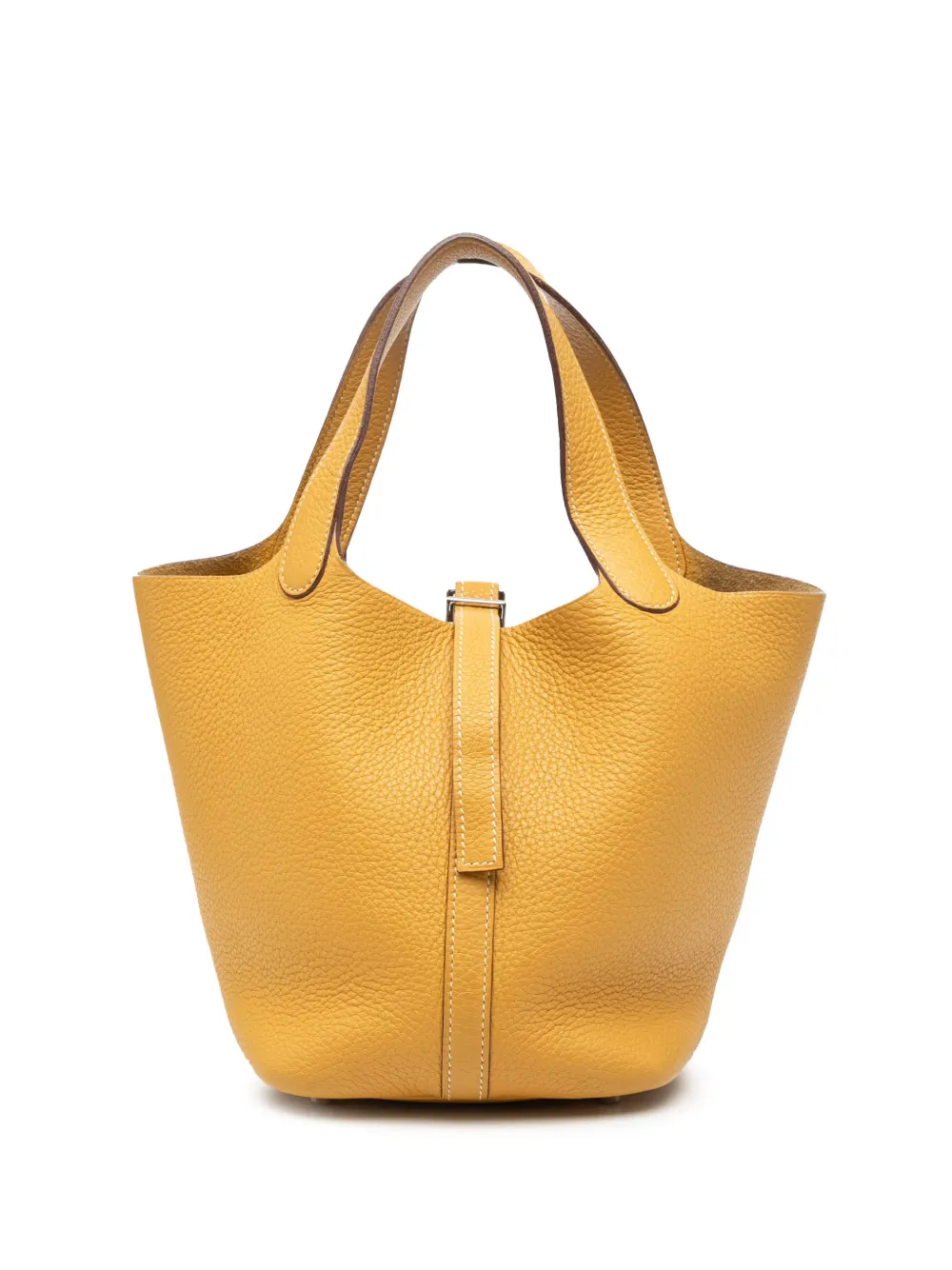 Hermès Pre-Owned 2008 Clemence Picotin 18 handbag - Gelb