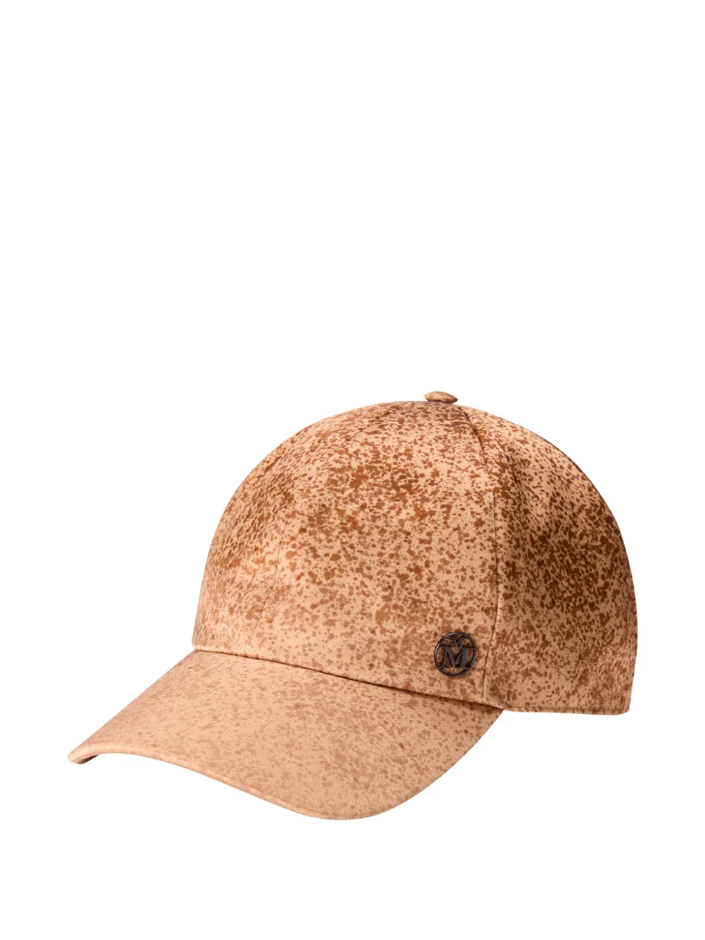 Maison Michel Cappello da baseball con logo Tiger - Toni neutri