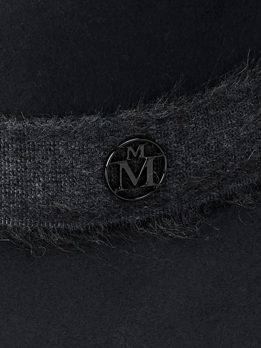 Maison Michel Virginie wool felt fedora hat Grijs