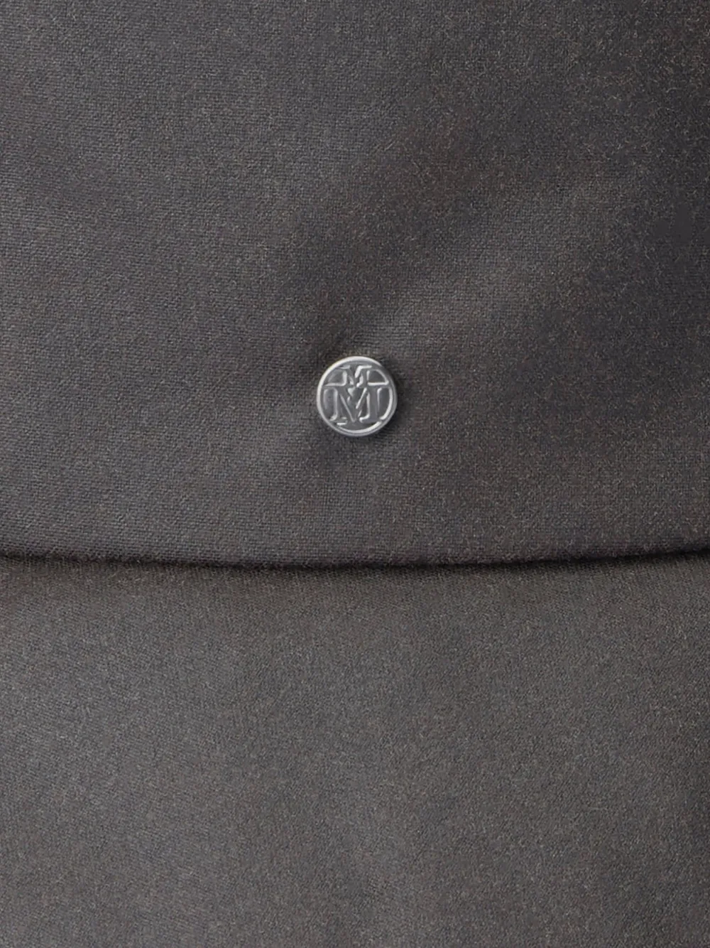 Maison Michel Vissershoed met logo Grijs