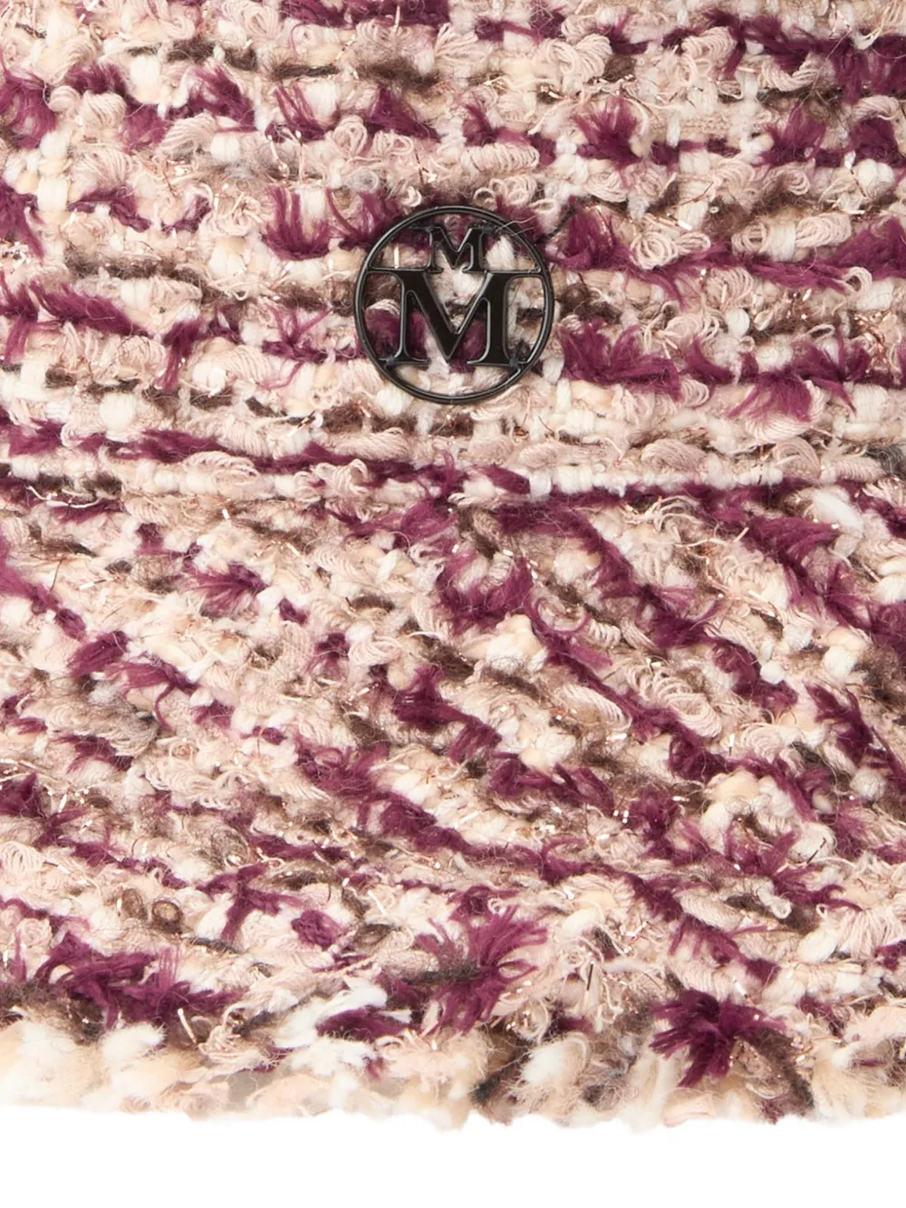 Maison Michel Jason tweed vissershoed Beige