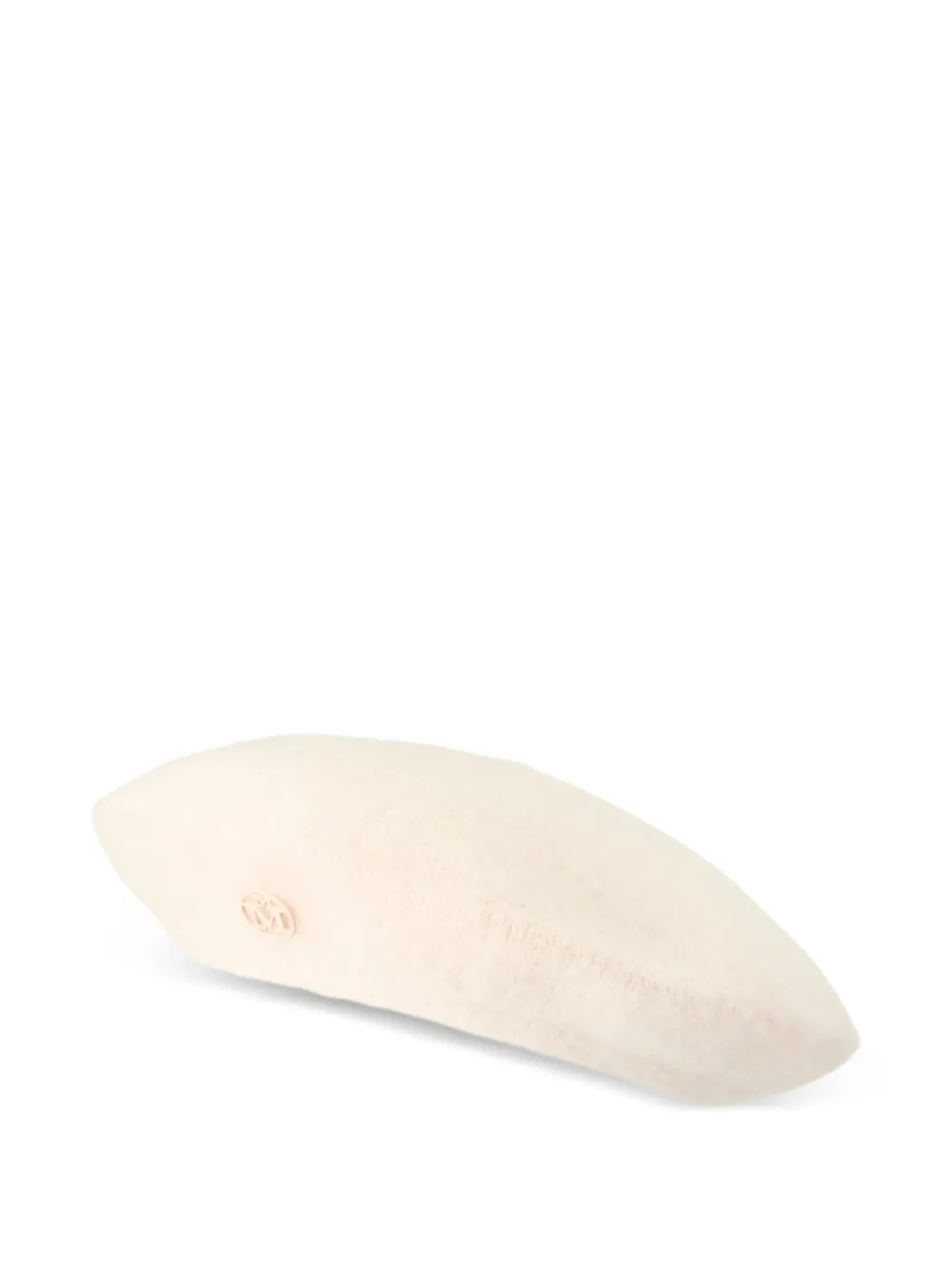 Maison Michel Irma logo-embellished beret - Toni neutri