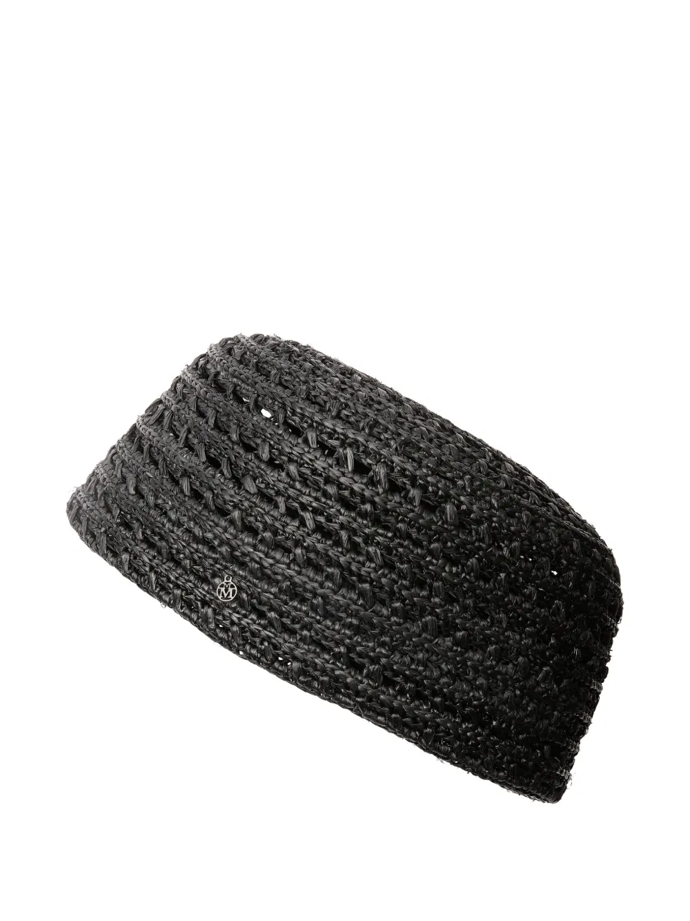 Maison Michel Marina Woven Hat In Purple