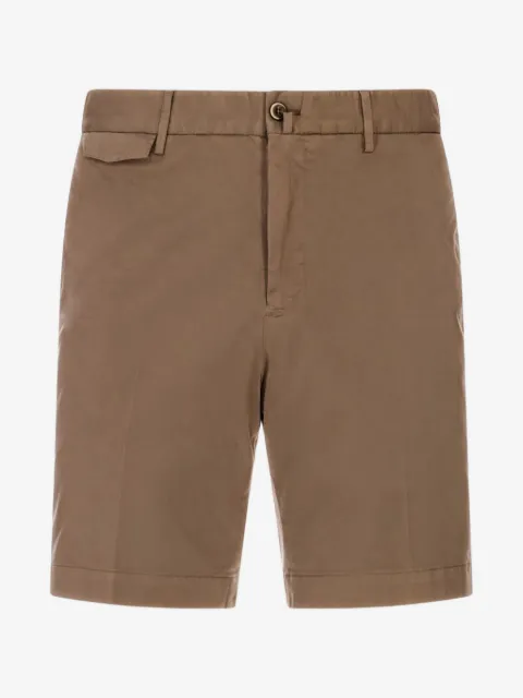 PT Torino pantalones cortos de vestir con pinzas