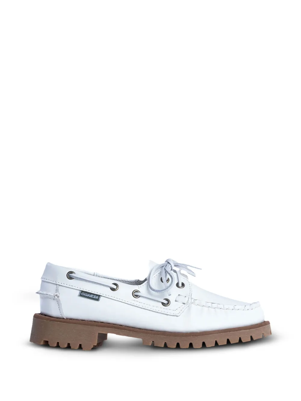 Sebago lug-sole boat shoes Wit